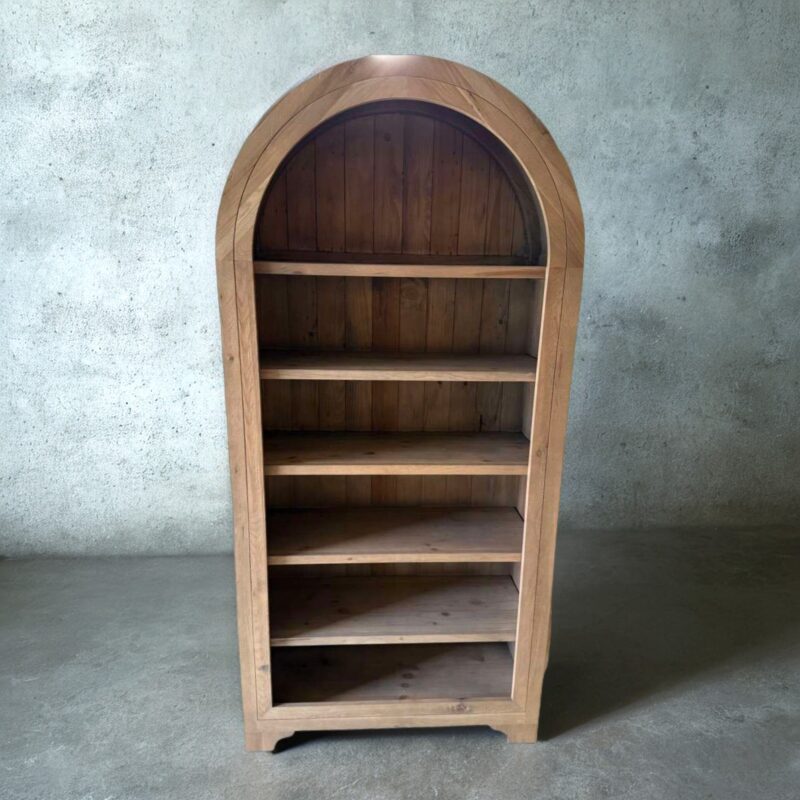 Melrose Oak Open Bookcase
