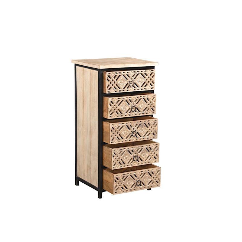 Iron & Wood Chest - Image 3
