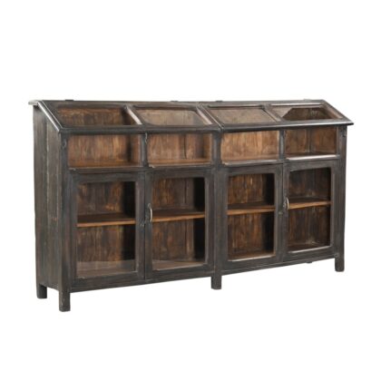 Four Door Glass Sideboard