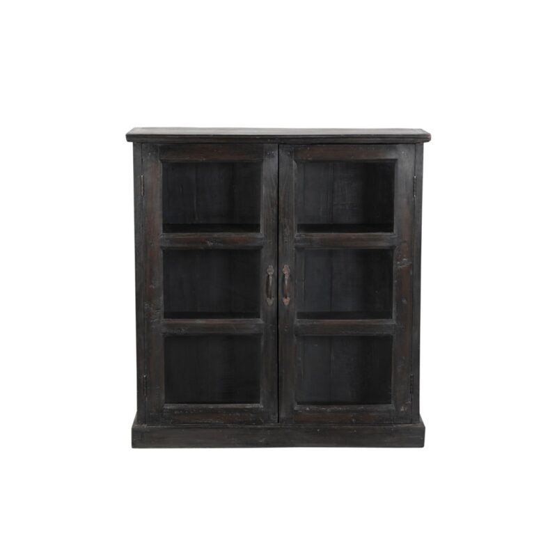 Two Door Glass Front Cabinet - Image 2
