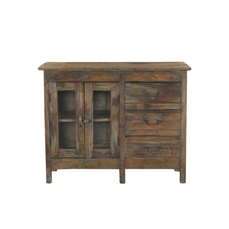 Small Two Door, Three Drawer Sideboard - Image 2
