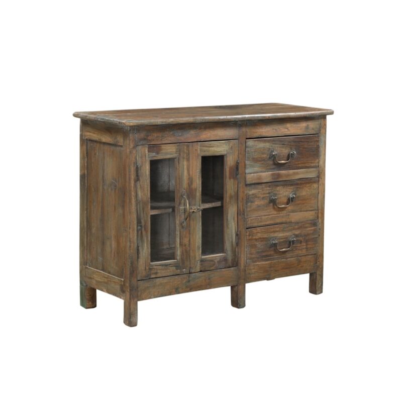 Small Two Door, Three Drawer Sideboard