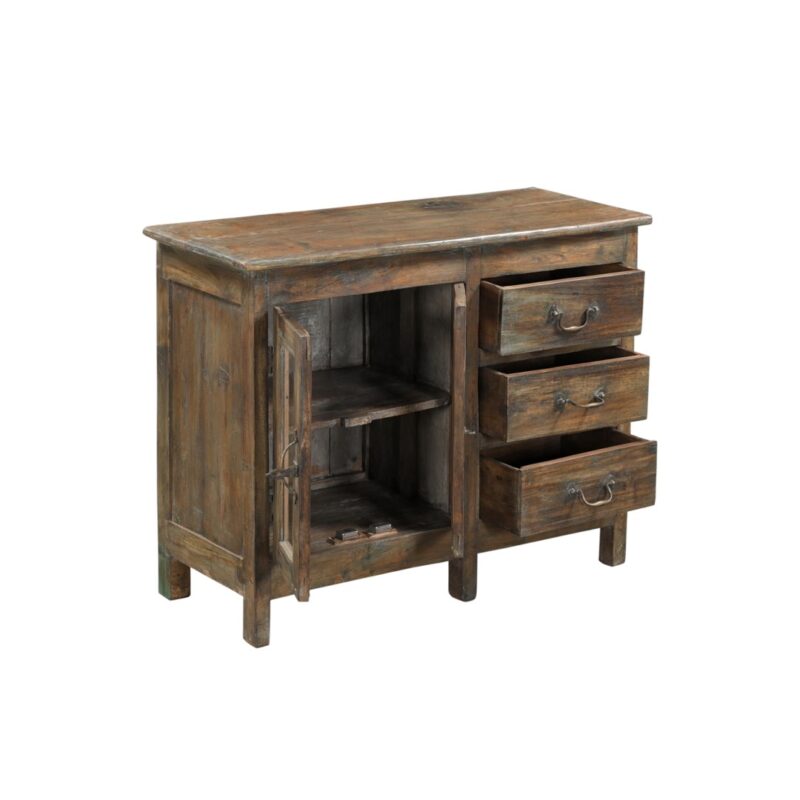Small Two Door, Three Drawer Sideboard - Image 3