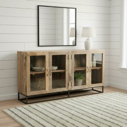Glass Front Sideboard