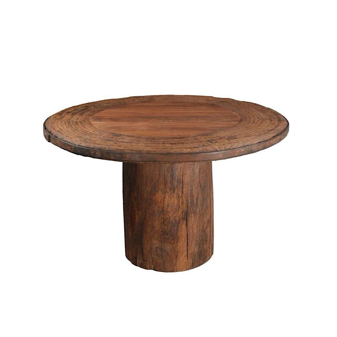 Antique Wheel Dining Table