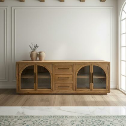 Three Drawer Oak Melrose