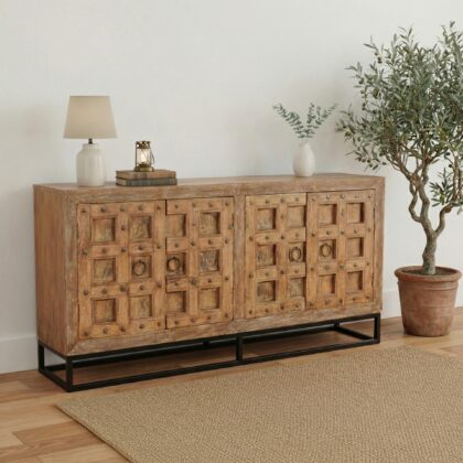 Sideboard On Iron Stand
