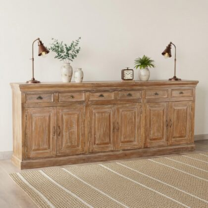 Large 106" Teak Sideboard