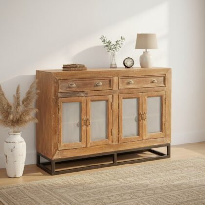Glass Front Sideboard