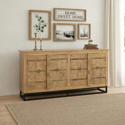 Sideboard On Iron Stand