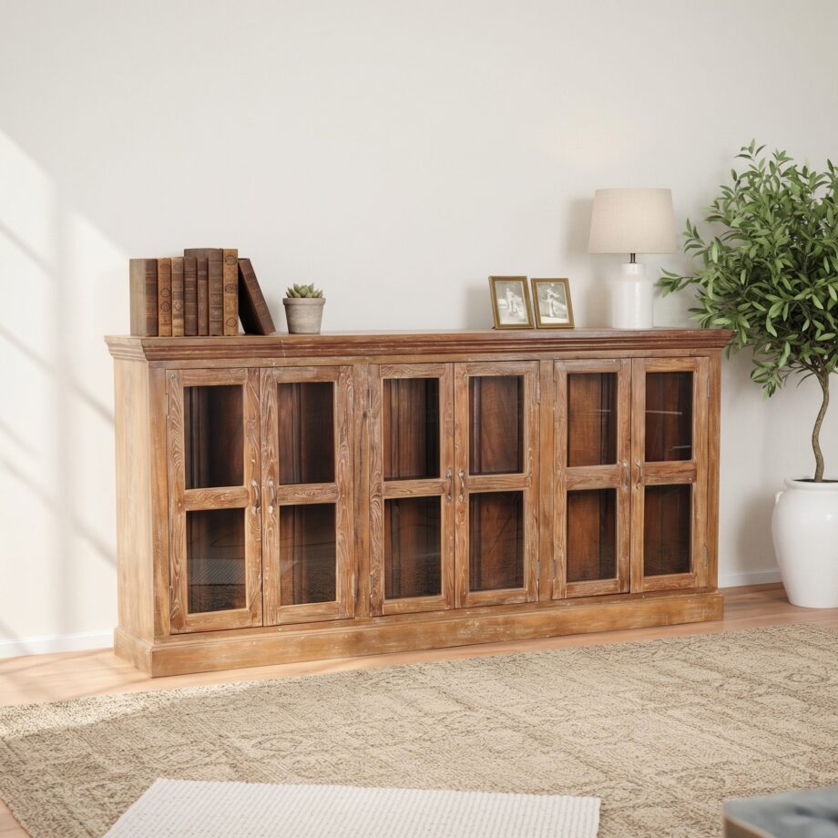 Glass Front Sideboard