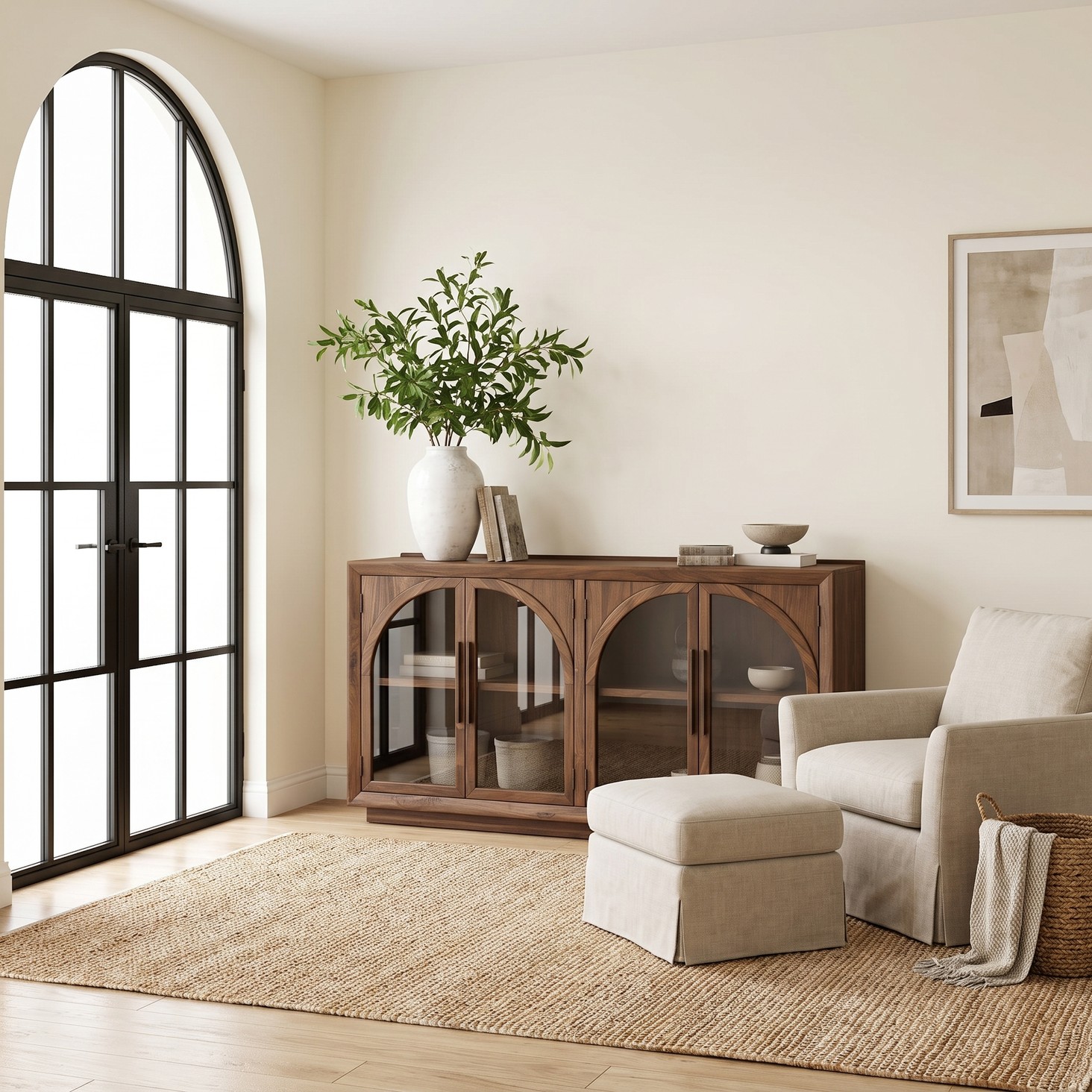 70" Melrose Walnut