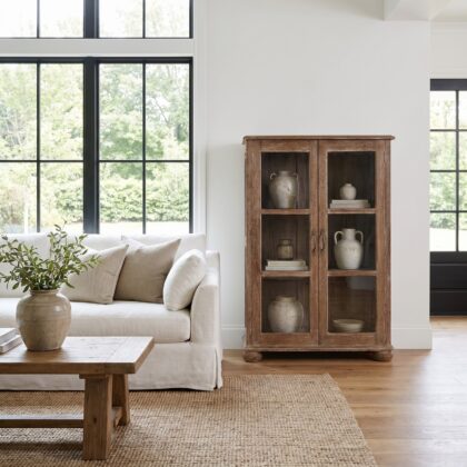 Glass Front Sideboard