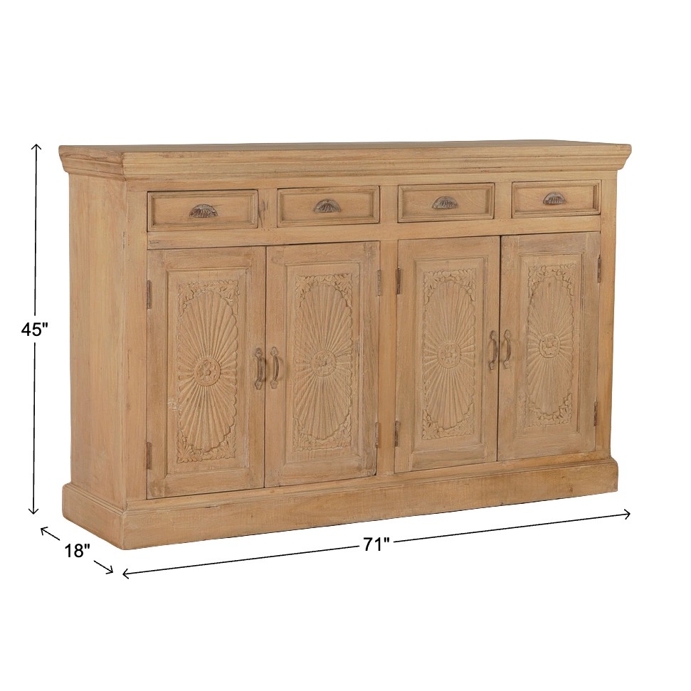 Four Door Sideboard - Image 2