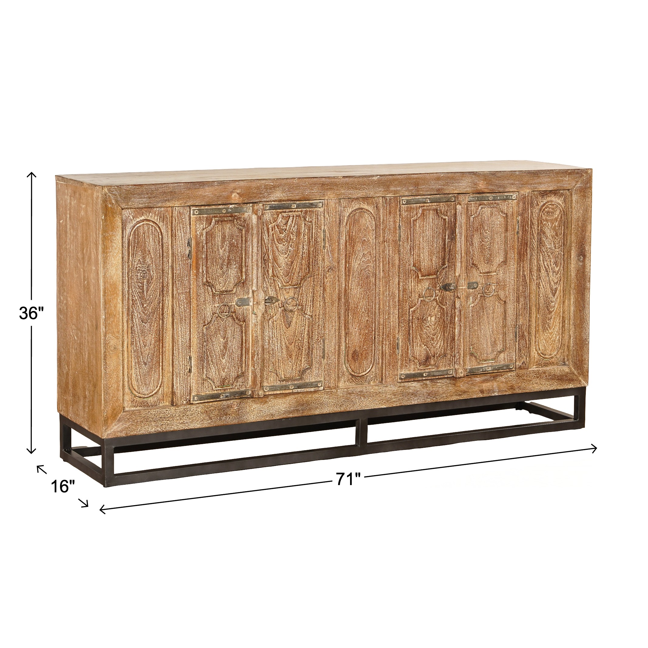 Four Door Sideboard - Image 2