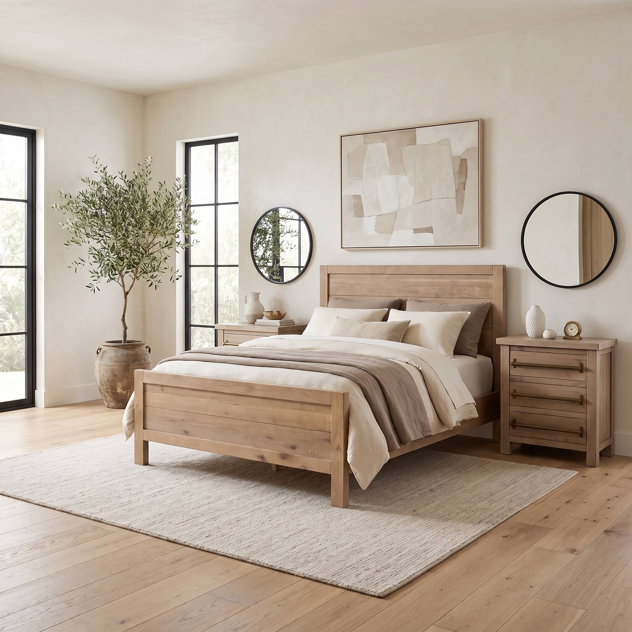 Brixton Bedroom Set- Rhone Oak - Image 3