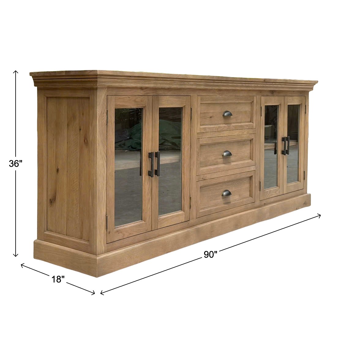 3 Drawer Oslo- Rhone - Image 2
