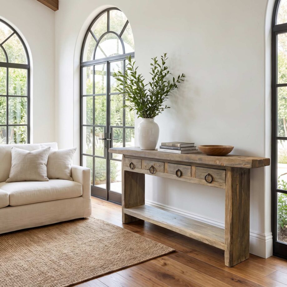 Four Drawer Laguna Sofa Table