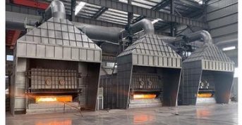 aluminum melting furnace refractories