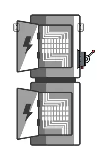 double-door safety switch