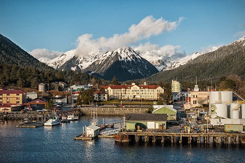 Mountains in Sitka, Alaska