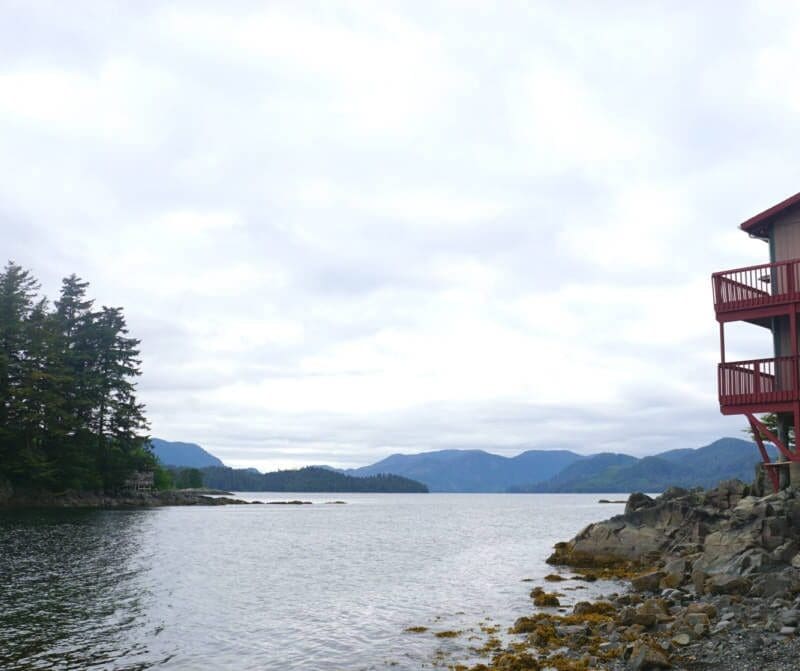 Waterview suite view in Sitka, Alaska