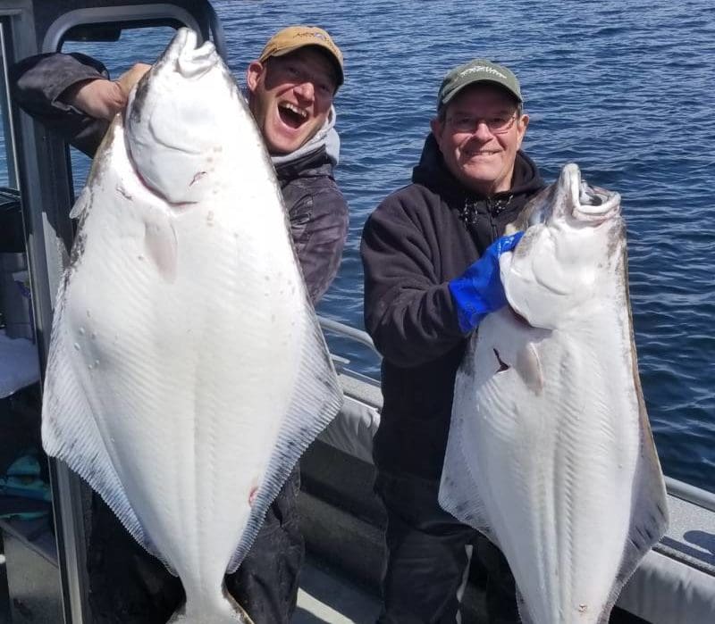 AU catches 50-in Halibut in Sitka, AK