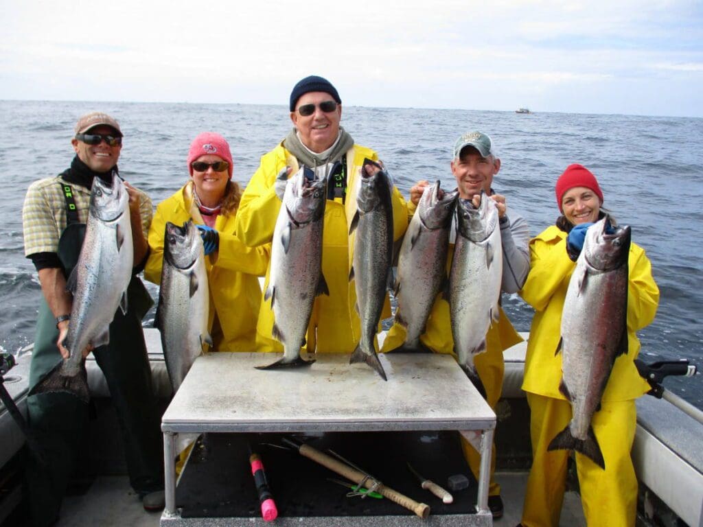 King Salmon Fishing in Sitka, AK with Angling Unlimited
