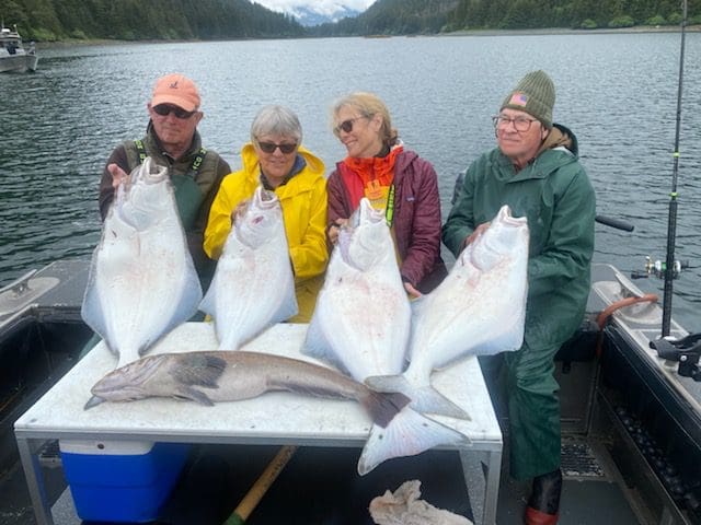 Brantigan group with a nice Halibut catch