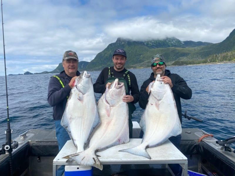 Halibut fishing in Sitka, AK with Angling Unlimited