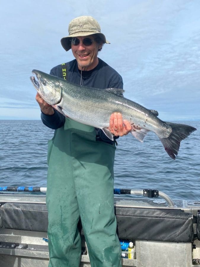 Silver Fishing with Angling Unlimited in Sitka, AK