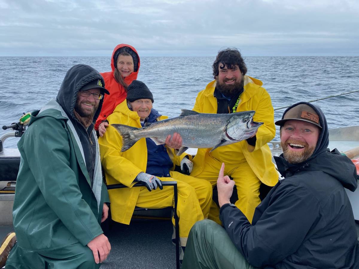 Ernie Petersen sets records for king landed at 97 years old