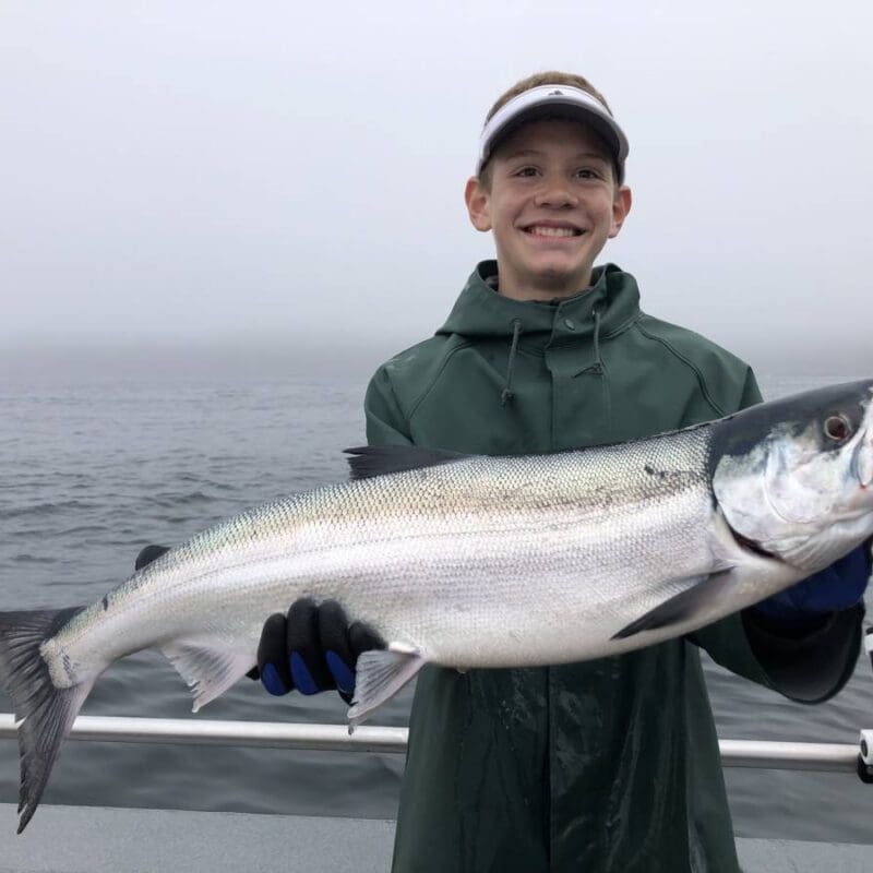 250-300 feet for halibut