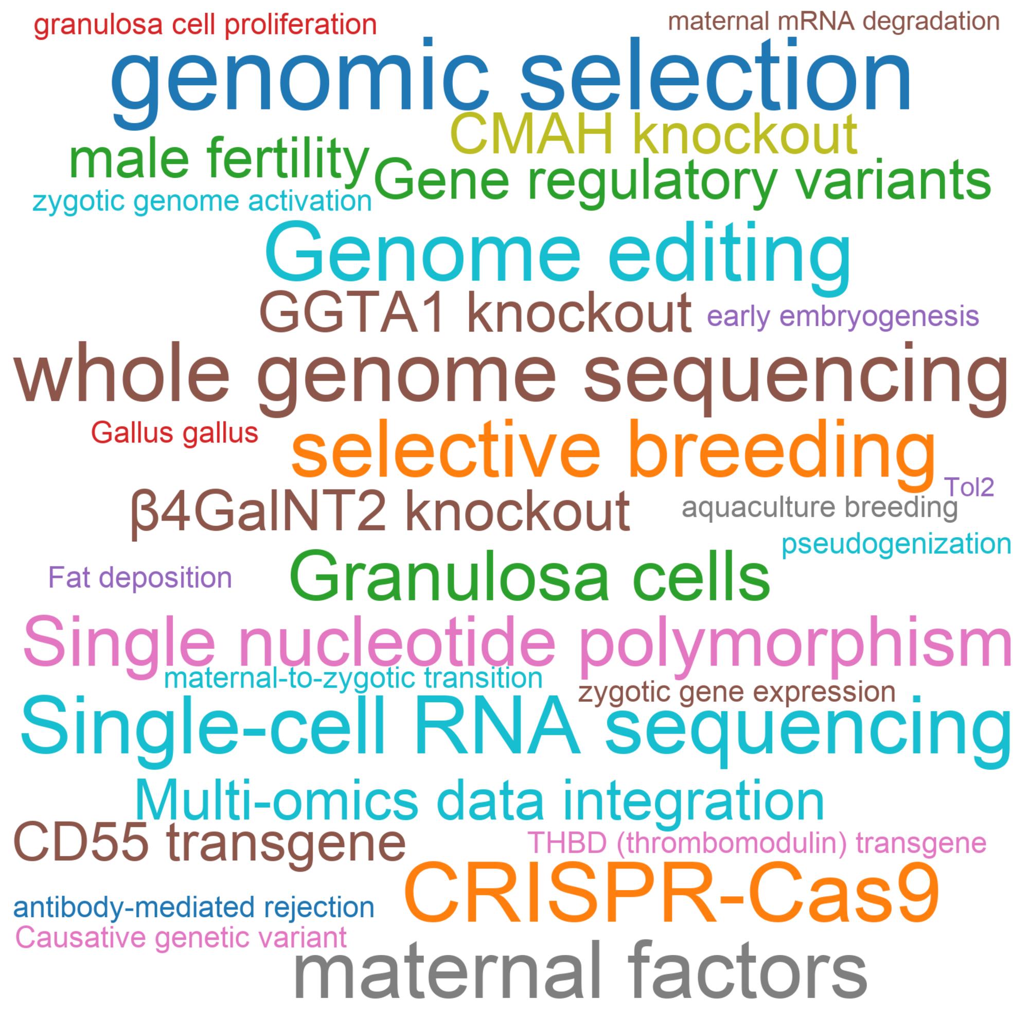 Leading research themes