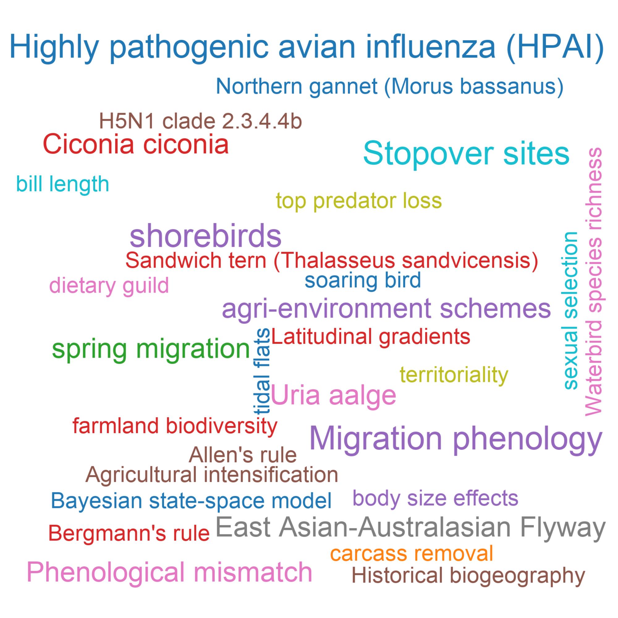 Leading research themes
