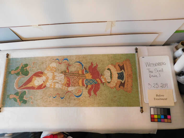 Thai Scroll Painting #2 picture number 1