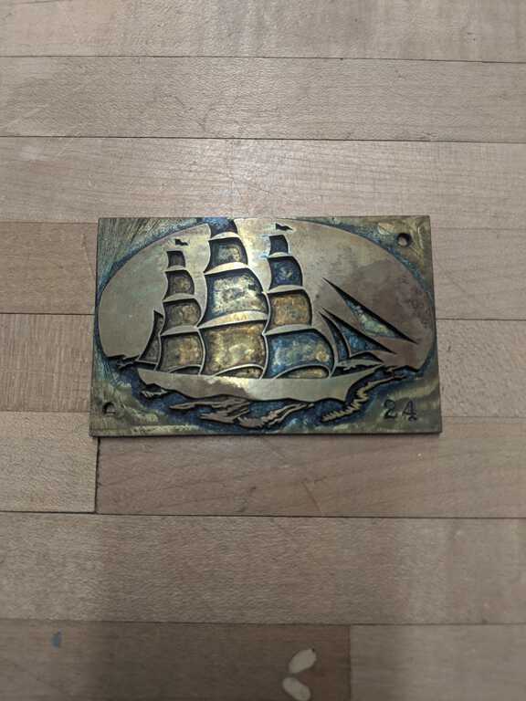 Ship plate die picture number 1