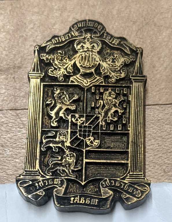 Coat of arms ornament die picture number 1