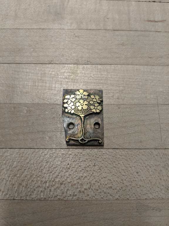 Floral ornament die picture number 1