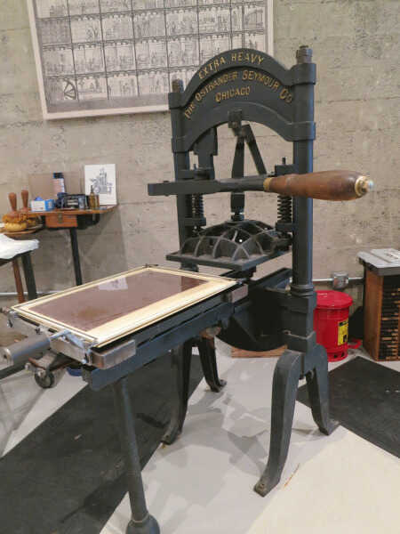 Ostrander Seymour Hand Press picture number 1