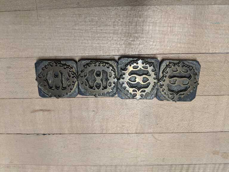Geometric medallion die picture number 1