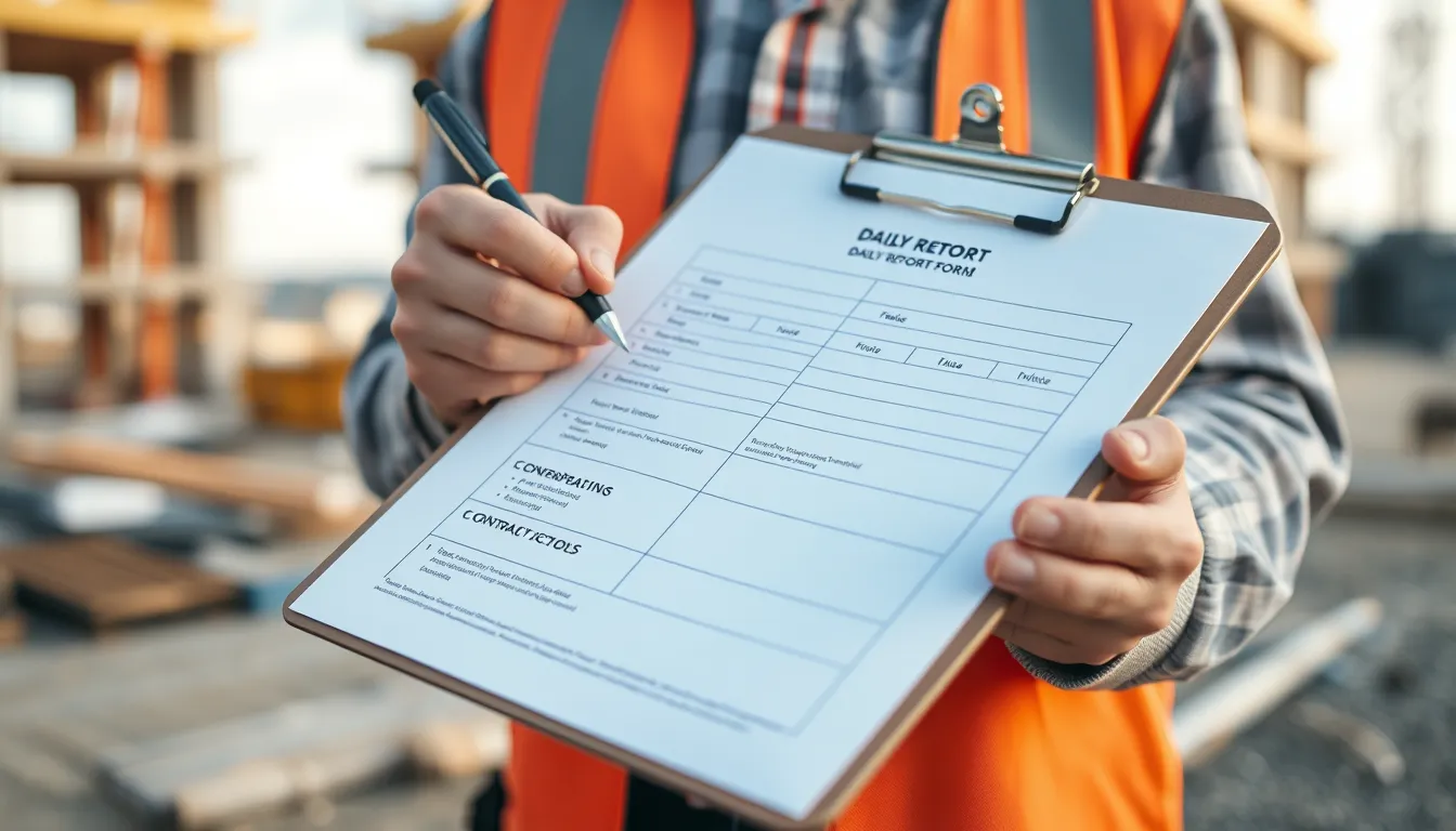 Construction Daily Report Format (with Examples)
