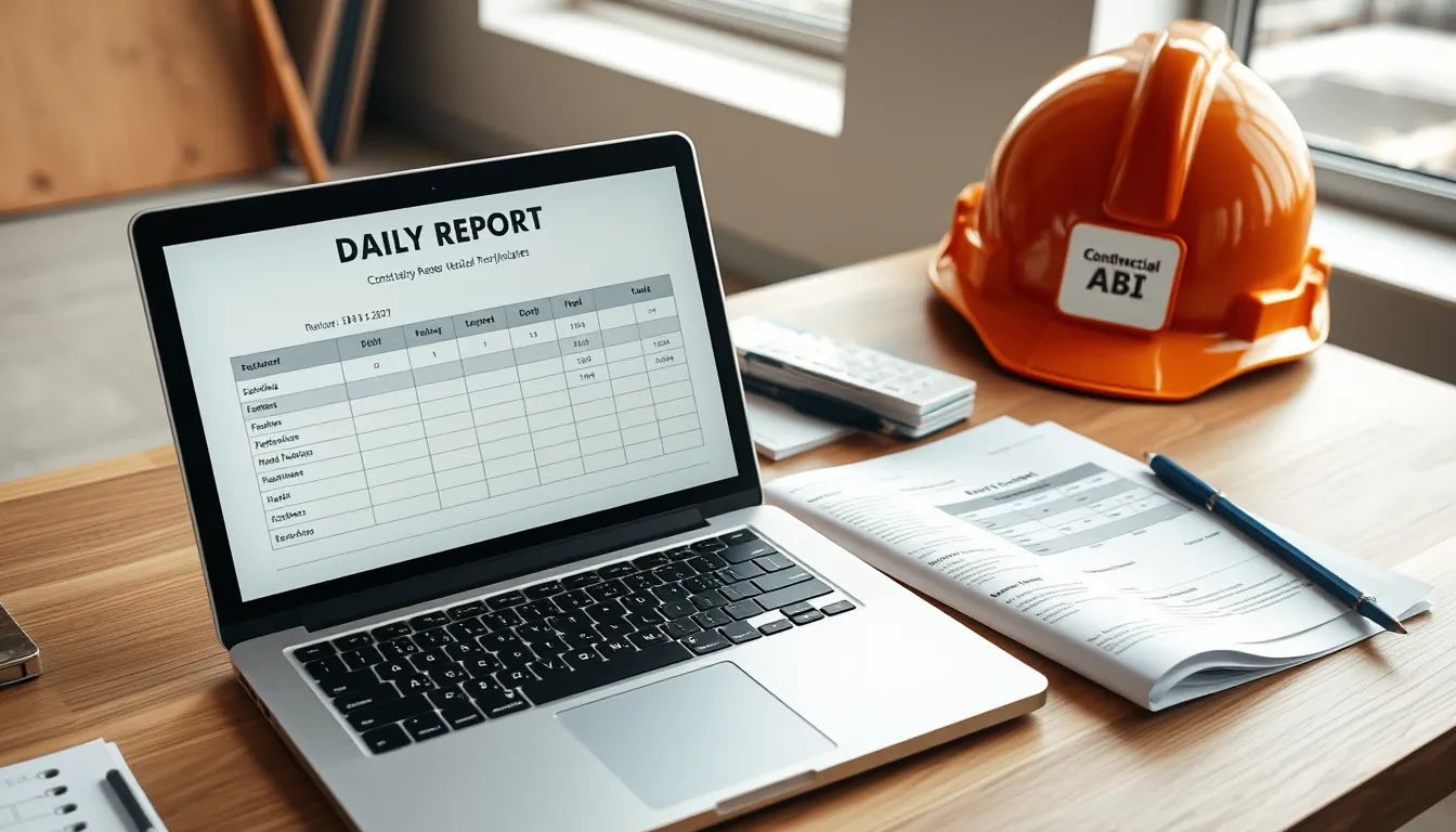 Construction Daily Report Template (Free Excel, Word & PDF)