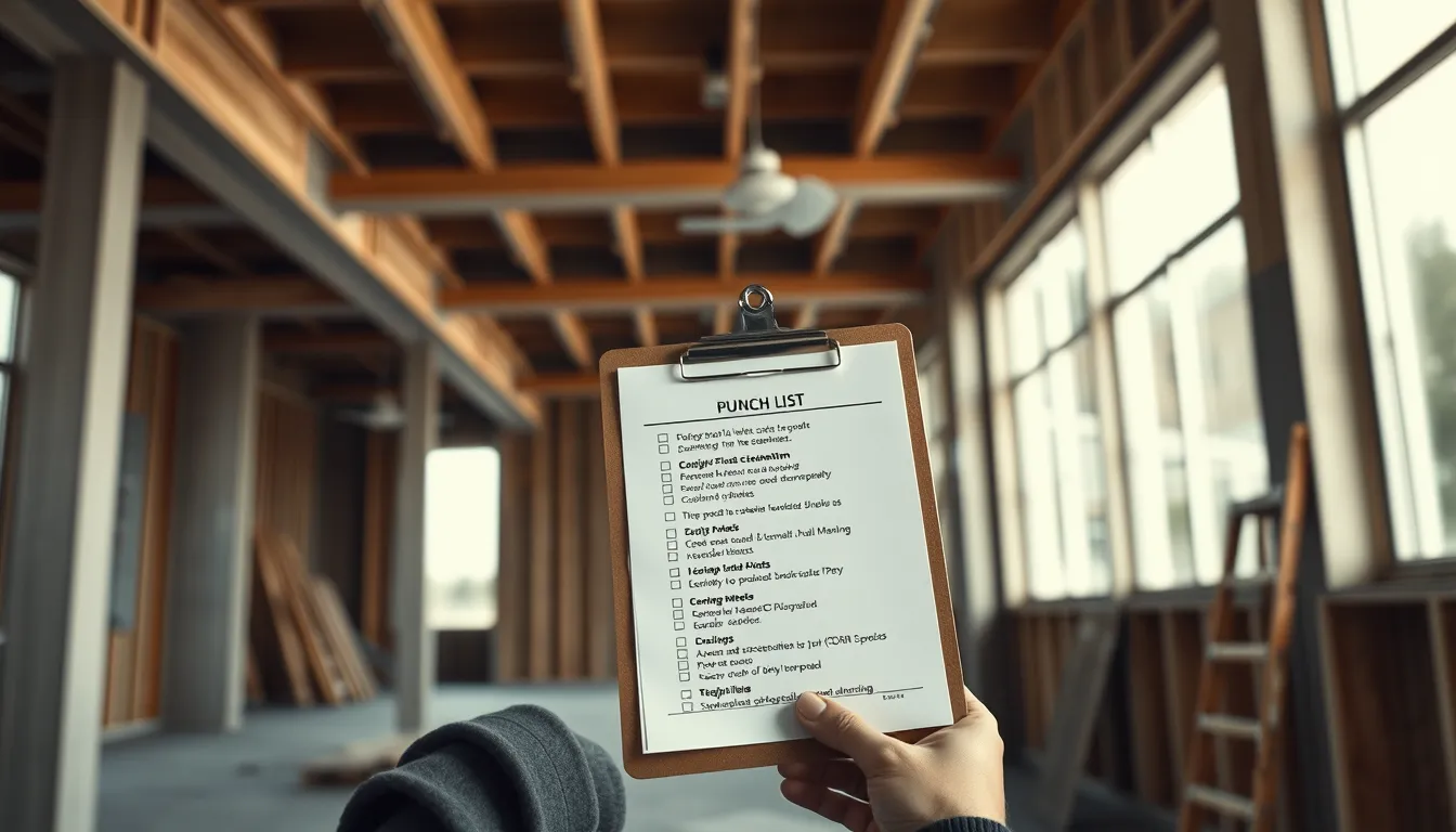 Punch List Template (Free Excel & PDF)