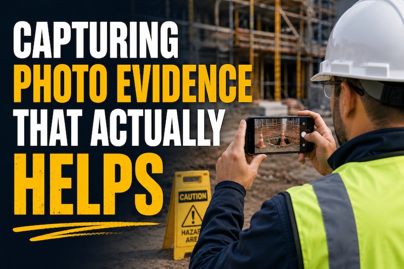 Capturing Photo Evidence That Actually Helps