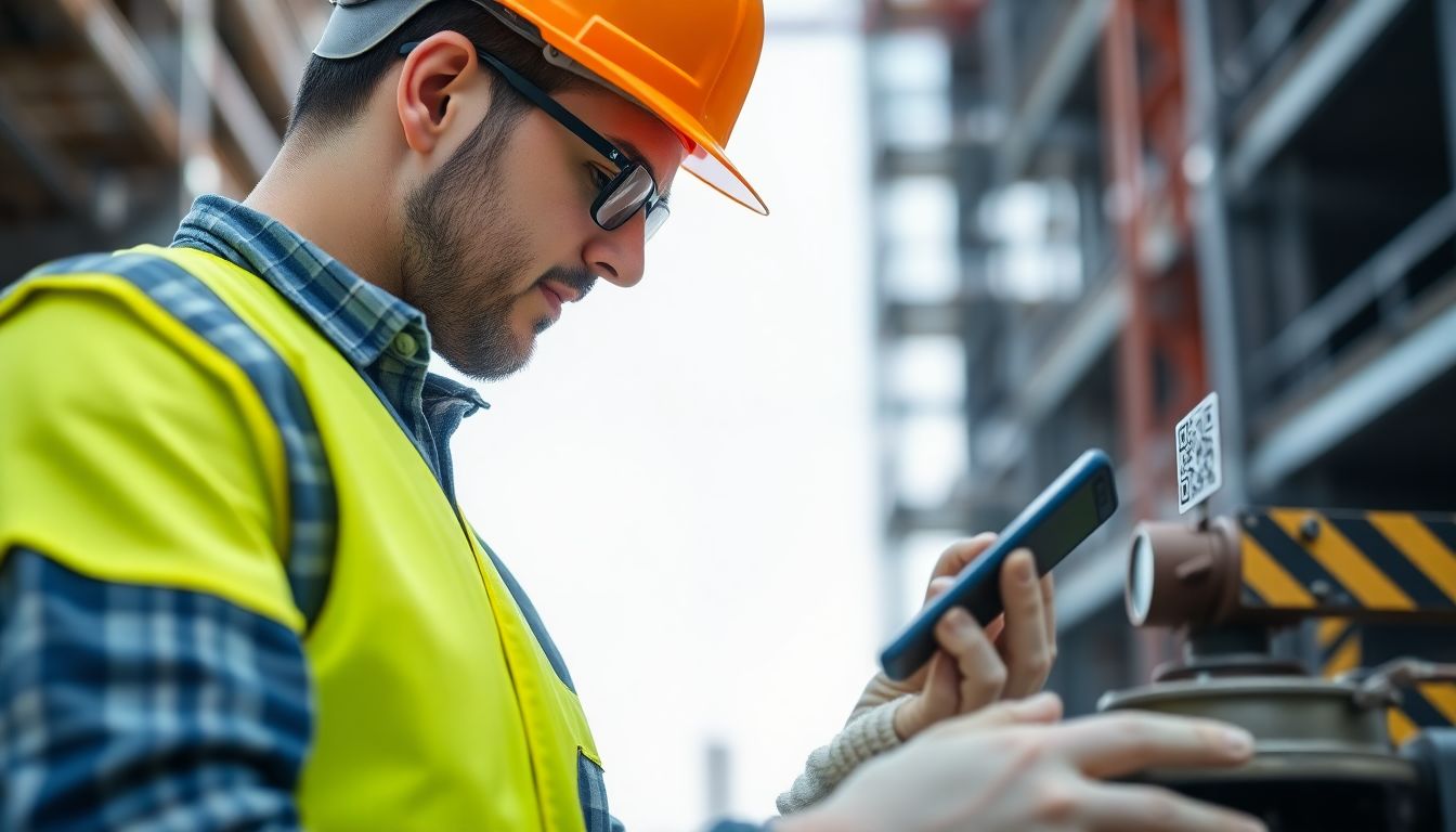 QR Codes for Construction Site Management