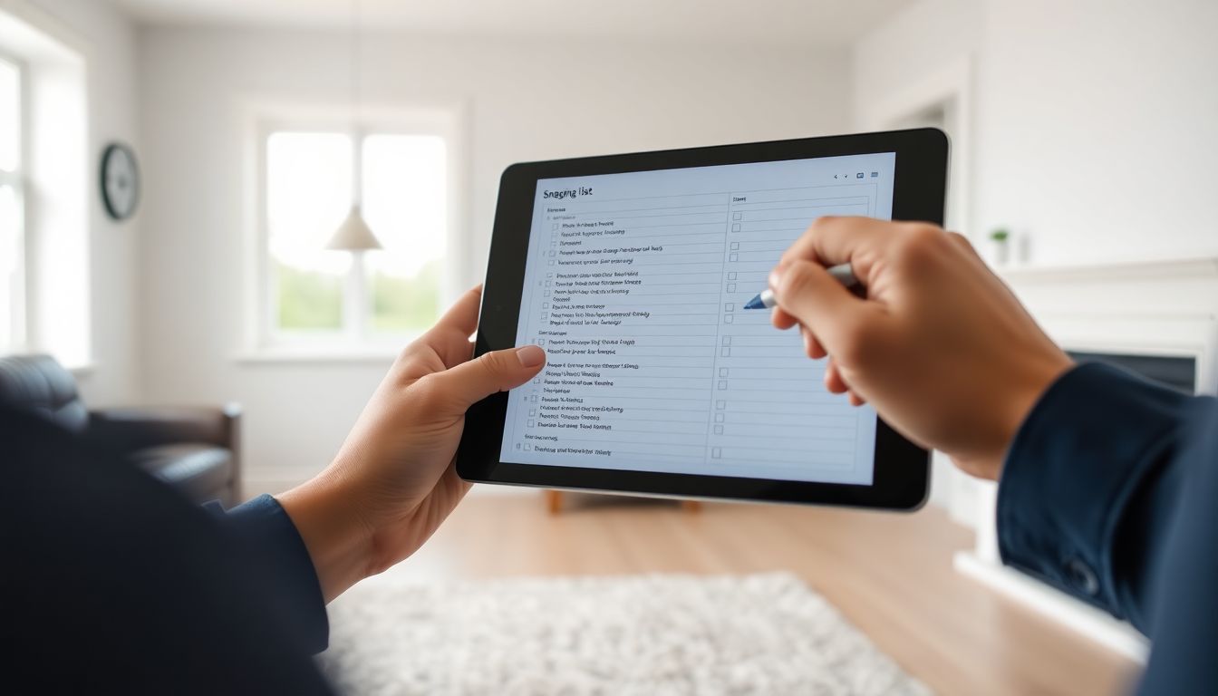 Snagging List Template: What to Include
