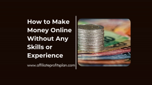 How to Make Money Online Without Any Skills or Experience