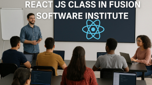 Explore  the  React JS course with Fusion Software Institute