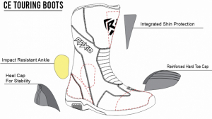 Motorcycle Touring Adventure Boots